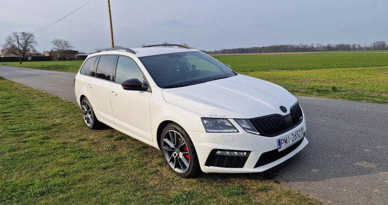 Skoda Octavia cena 64900 przebieg: 252000, rok produkcji 2017 z Łeba małe 172